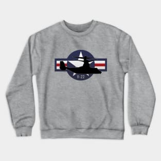 V-22 Osprey Military Airplane Crewneck Sweatshirt